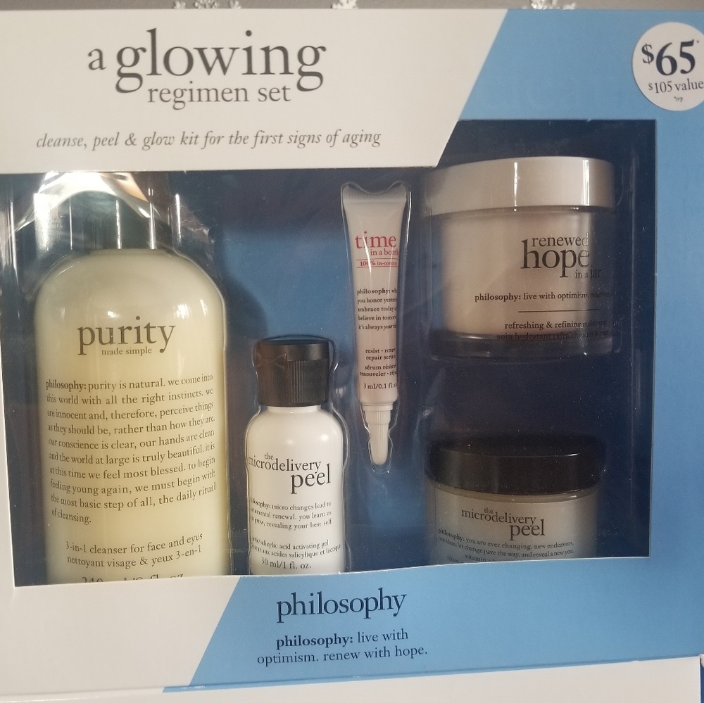 New philosophy a glowing Regimen set